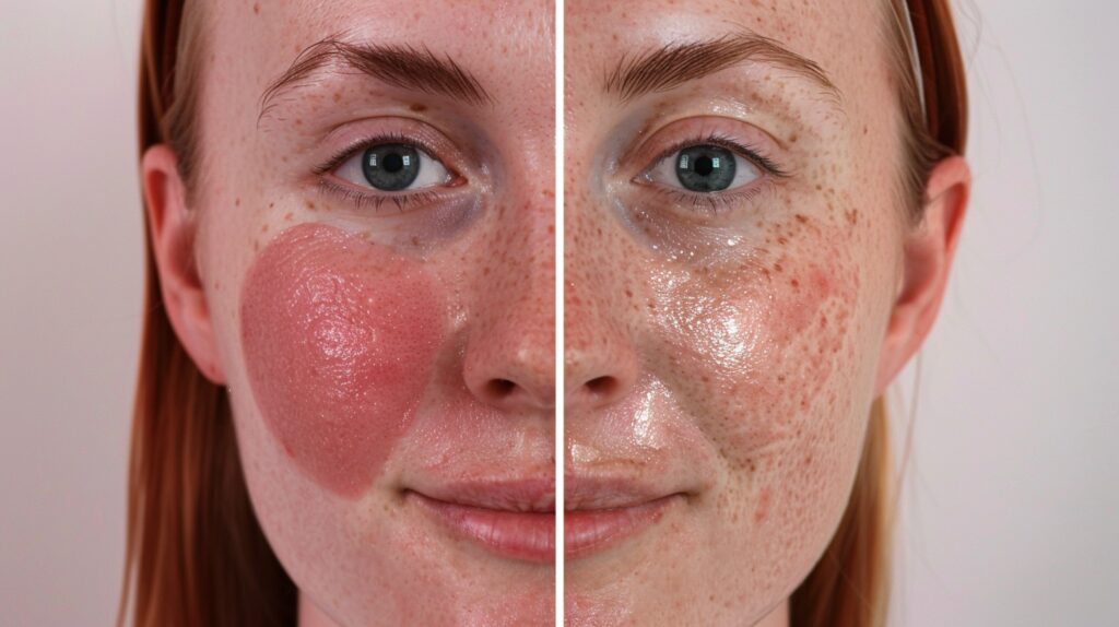 lupus rash vs rosacea