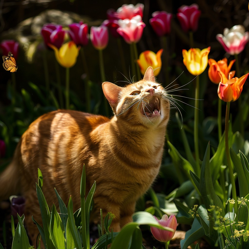 Are Tulips Toxic to Cats